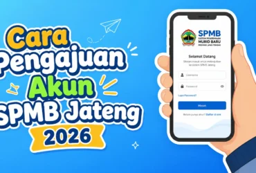 Cara Pengajuan dan Aktivasi Akun SPMB Jateng 2026, Ini Panduan Lengkapnya!
